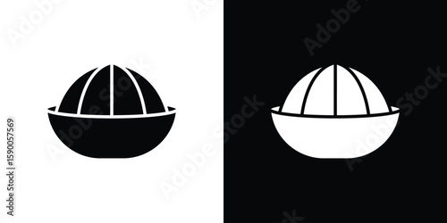 Hand Juicer icon vector flat symbol, glyph sign. icon concept illustration