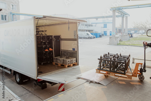 Event Logistics Essentials: From Cases to Rigging, truck loading, Event Logistic, event stock, rigging roll cases,flight cases