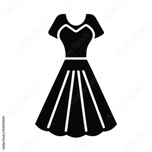 woman dress vector illustration clipart,