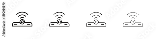 Infrared icon collection. Vector illustration EPS10.