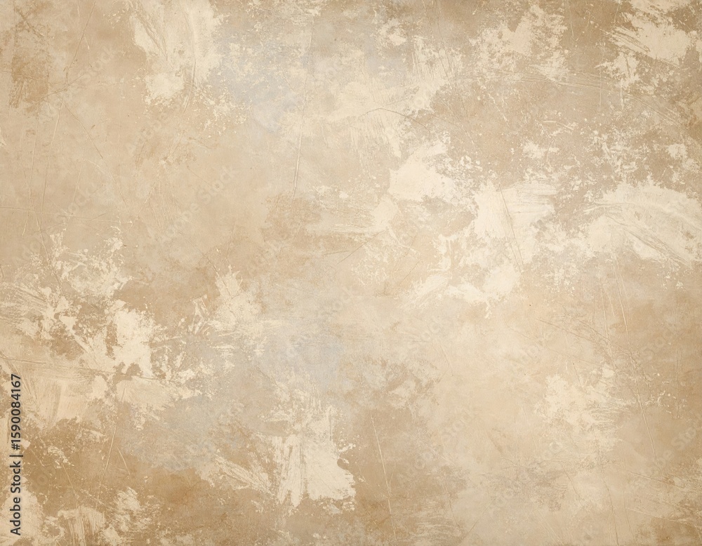 Fototapeta premium Beige textured wall background