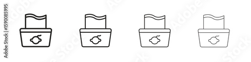 baby wipe icon collection. Vector illustration EPS10.