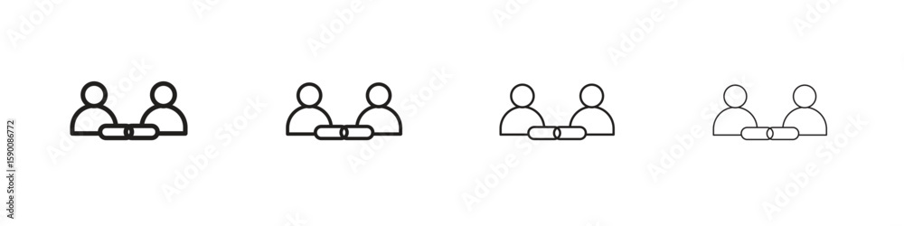 Affiliate link icon collection. Vector illustration EPS10. Affiliate link icon collection. Vector illustration EPS10.