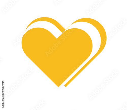 CORAÇÃO CORTADO, DUPLO, 