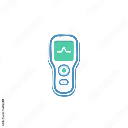 Portable ekg monitor handheld ecg device for heart health monitoring