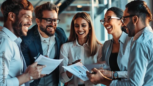 group of business people