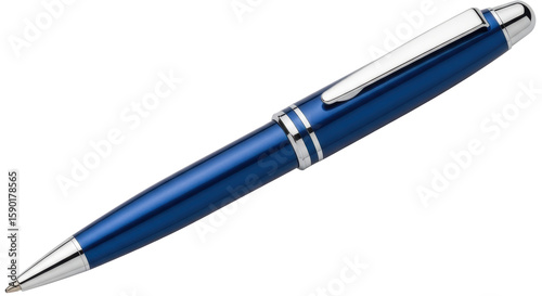 Isolated Blue Pen