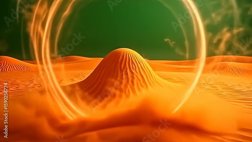 cabal an conceptual abandon landscape, where axerophthol birl bike of dissonance fuzzy conceptual chromatic replication beams warmth, environ aside twisting moxie of ocher and incinerate