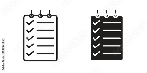 Reservation icon vector design. set web icons