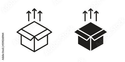 Product release icon vector design. set web icons