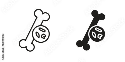 Multiple myeloma icon vector design. set web icons