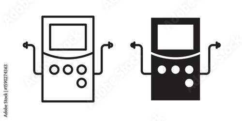 Dialysis icon vector design. set web icons