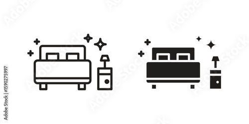 Clean Room icon vector design. set web icons