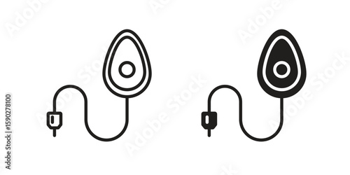 Anesthesia icon vector design. set web icons