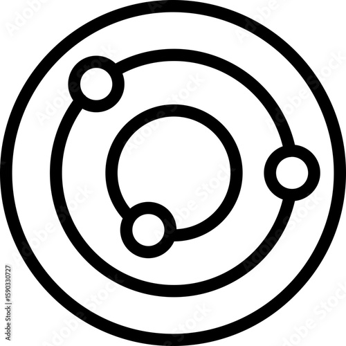 Solar system Icon