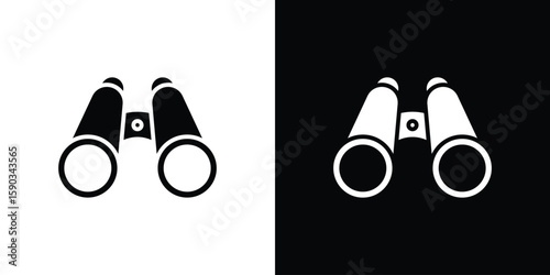 Binoculars icon vector illustration - Collection of high quality black style vector icons