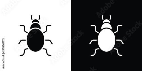 Bedbug icon vector illustration - Collection of high quality black style vector icons