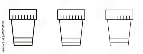 Urine test icon for Graphic Design Projects