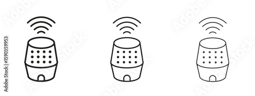 Smart speaker icon for Graphic Design Projects