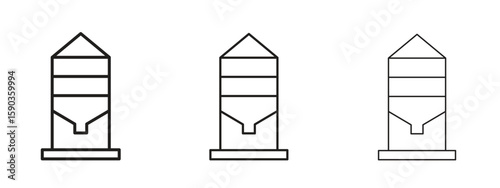 Silo icon for Graphic Design Projects