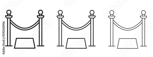 Red carpet icon for Graphic Design Projects