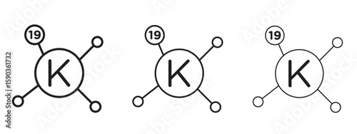 Potassium icon for Graphic Design Projects