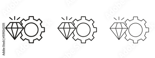 Operational excellence icon for Graphic Design Projects