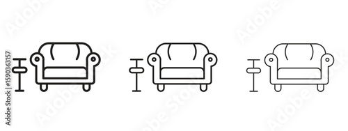 Lounge icon for Graphic Design Projects