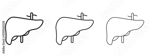 Liver icon for Graphic Design Projects