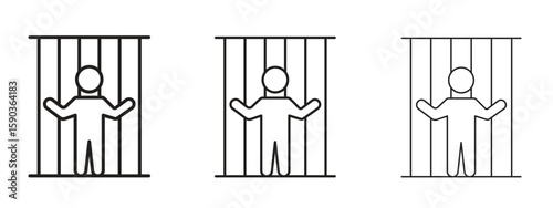 Jail icon for Graphic Design Projects