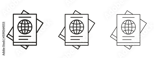 Immigration icon for Graphic Design Projects