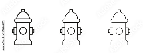 Fire hydrant icon for Graphic Design Projects