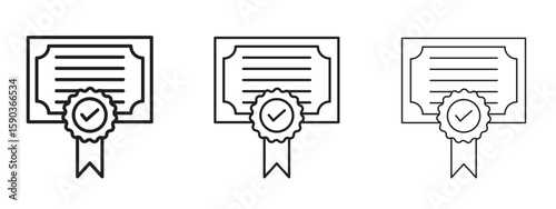 Diploma icon for Graphic Design Projects