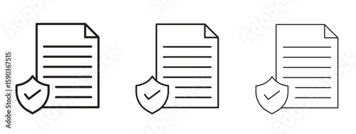 Contract coverage icon for Graphic Design Projects