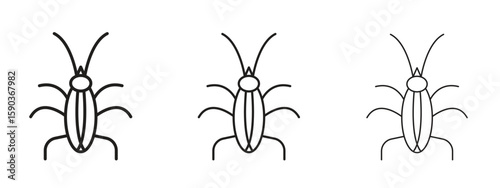 Cockroach icon for Graphic Design Projects