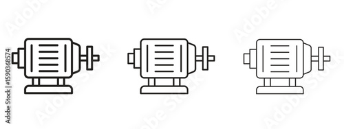 Car alternator icon for Graphic Design Projects
