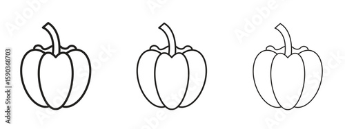 Capsicum icon for Graphic Design Projects