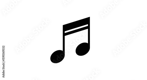 Vector download free music note icon vector illustration for musical notation and composition projects online now