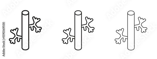 Blood vessel icon for Graphic Design Projects
