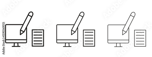 Blended learning icon for Graphic Design Projects