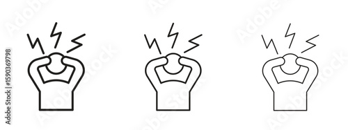 Anxiety icon for Graphic Design Projects