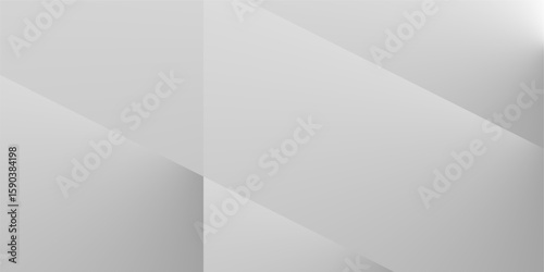 Modern gray abstract background with intersecting geometric lines and smooth tonal shifts, creating a clean and minimalist design.
