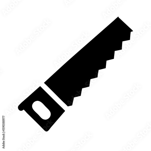 Hand saw icon vector illustration