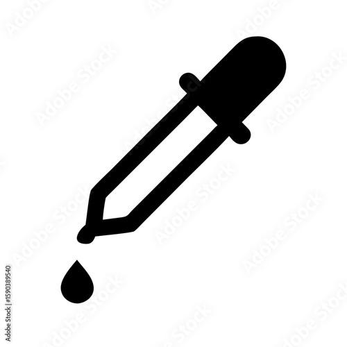 Liquid dropper icon vector illustration
