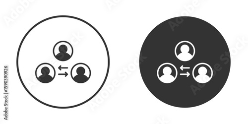 Coordinate icon vector clipart in black colors. suitable for graphic work