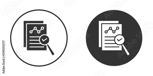Auditors icon vector clipart in black colors. suitable for graphic work