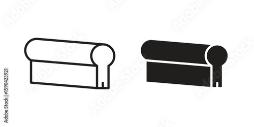 Print screen icon. vector flat and line symbols. Vector Graphics.