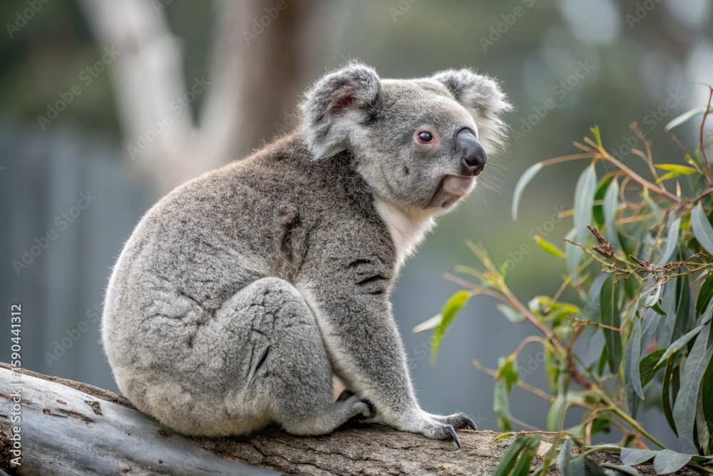 Fototapeta premium koala in tree