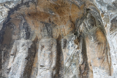 Photos Ancient Statues Showing Historical Damage and Vandalism
