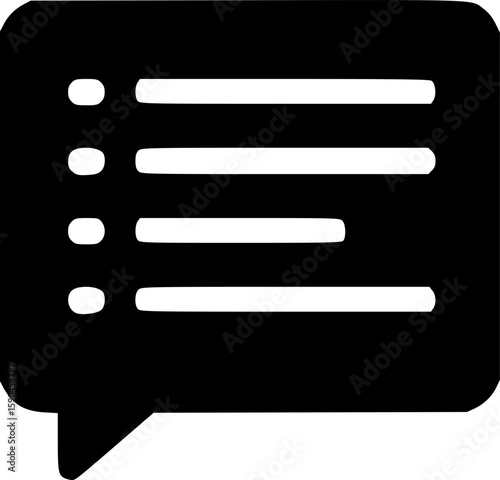 subtitles glyph vector flat icon
